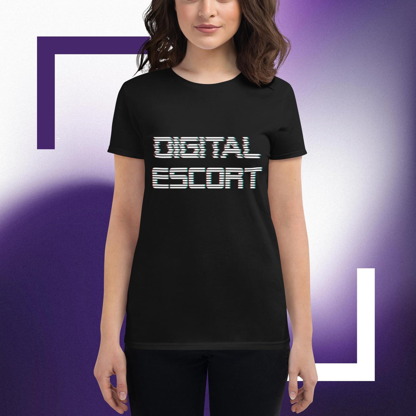 Women's short sleeve Digital Escort t-shirt